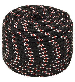 Corde de bateau Noir 12 mm 100 m Polypropylène