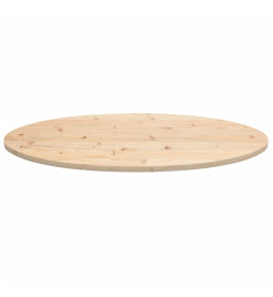 Dessus de table 110x55x2,5 cm bois de pin massif ovale