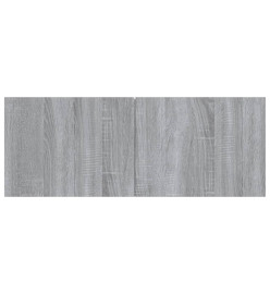 Meuble TV Sonoma gris 80x30x30 cm Bois d'ingénierie