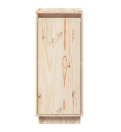 Buffet 31,5x34x75 cm Bois massif de pin