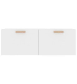 Armoire murale Blanc brillant 100x36,5x35 cm Bois d'ingénierie