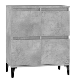 Buffet Gris béton 60x35x70 cm Bois d'ingénierie