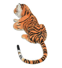 Tigre en peluche Marron XXL