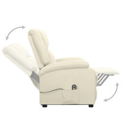 Fauteuil Crème Tissu