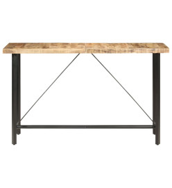 Table de bar 180x70x107 cm Bois de manguier brut