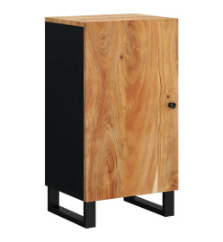 Buffet avec porte 40x31x75 cm bois massif d'acacia