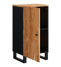 Buffet avec porte 40x31x75 cm bois massif d'acacia