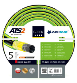 Cellfast Tuyau d'arrosage ATS2 3/4" 50 m Vert