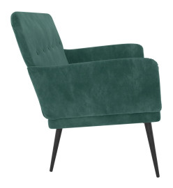 Banc Vert foncé 108x79x79 cm Velours