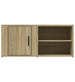 Meubles TV Chêne sonoma 80x31,5x36 cm Bois d'ingénierie