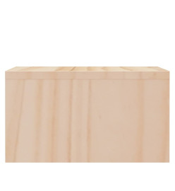 Support de moniteur 50x27x15 cm Bois de pin solide