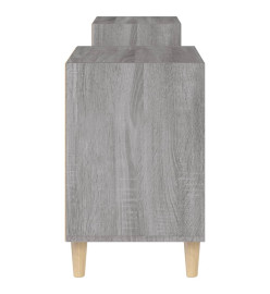 Meuble TV Sonoma gris 160x35x55 cm Bois d'ingénierie