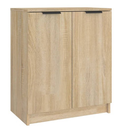 Armoire à chaussures Chêne Sonoma 59x35x70 cm Bois d'ingénierie