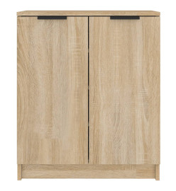 Armoire à chaussures Chêne Sonoma 59x35x70 cm Bois d'ingénierie