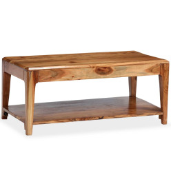 Table basse Bois massif 88 x 50 x 38 cm