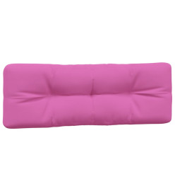 Coussins de palette lot de 3 rose tissu