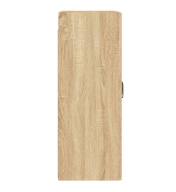 Armoires murales 2 pcs chêne sonoma bois d'ingénierie