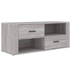 Meuble TV Sonoma gris 100x35x40 cm Bois d'ingénierie