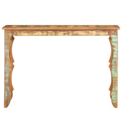 Table console 110x40x76 cm Bois de récupération massif