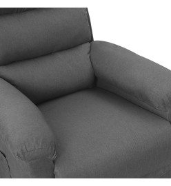 Fauteuil inclinable Gris clair Tissu