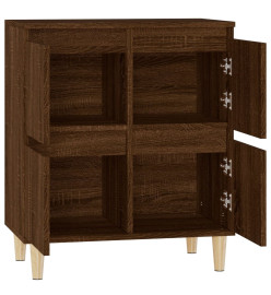 Buffet Chêne marron 60x35x70 cm Bois d'ingénierie