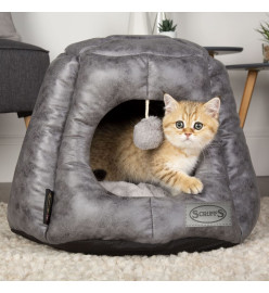 Scruffs & Tramps Lit pour chats Knightsbridge 48x38 cm Gris