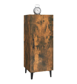 Buffet Chêne fumé 34,5x34x90 cm Bois d'ingénierie