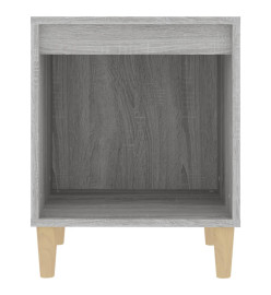 Table de chevet Sonoma gris 40x35x50 cm