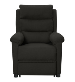 Fauteuil de massage Noir Tissu