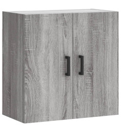 Armoire murale sonoma gris 60x31x60 cm bois d'ingénierie