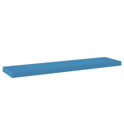 Étagères murales flottantes 4 pcs Bleu 90x23,5x3,8 cm MDF