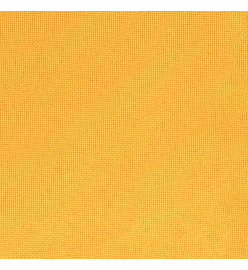 Repose-pied Jaune 78x56x32 cm Tissu