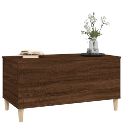 Table basse Chêne marron 90x44,5x45 cm Bois d'ingénierie