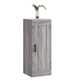 Armoire murale sonoma gris 34,5x34x90 cm bois d'ingénierie