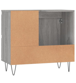 Armoire de bain sonoma gris 65x33x60 cm bois d'ingénierie