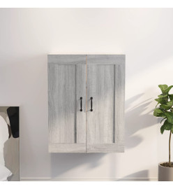 Armoire murale suspendue Sonoma gris 69,5x32,5x90 cm