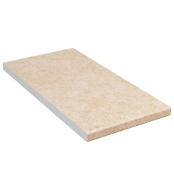 Comptoir de cuisine Beige avec texture 30x60x2,8 cm Aggloméré