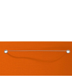 Écran de balcon Orange 80x240 cm Tissu Oxford