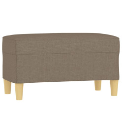 Banc Taupe 70x35x41 cm Tissu