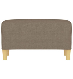 Banc Taupe 70x35x41 cm Tissu