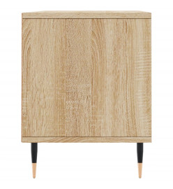 Meuble TV chêne sonoma 100x34,5x44,5 cm bois d'ingénierie