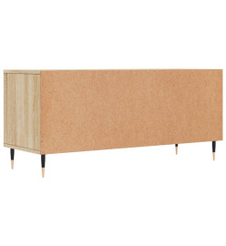 Meuble TV chêne sonoma 100x34,5x44,5 cm bois d'ingénierie