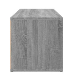 Meuble TV Sonoma gris 80x34x36 cm Bois d'ingénierie