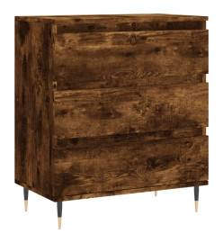 Buffet Chêne fumé 60x35x70 cm Bois d'ingénierie