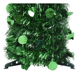 Sapin de Noël artificiel escamotable vert 120 cm PET