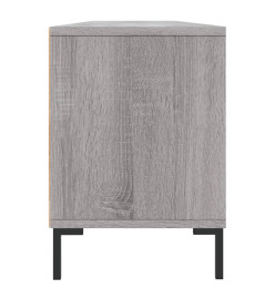 Meuble TV sonoma gris 150x30x44,5 cm bois d'ingénierie