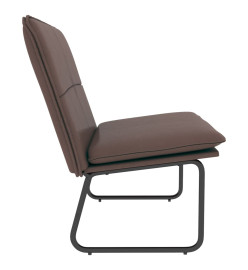 Banc Marron 100x75x76 cm Similicuir