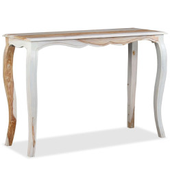 Table console Bois de Sesham massif 110 x 40 x 76 cm