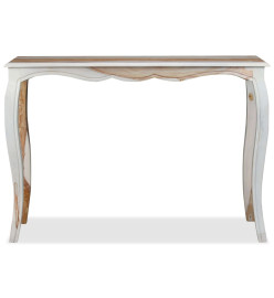 Table console Bois de Sesham massif 110 x 40 x 76 cm