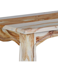 Table console Bois de Sesham massif 110 x 40 x 76 cm